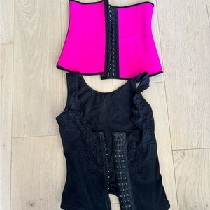 Stylish Black and Pink Women's Tops